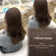 ブリーチなしダブルカラー➕1stepトリートメント