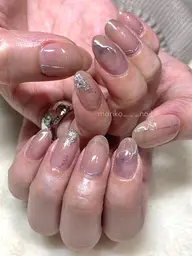 【para gel】ハンド付替オフ込 Art5本〜コース *予約時にオフの有無をお知らせください