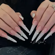 70%🈹🎀チップスカルプ　シンプル長さ出し10本アート