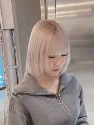 リタッチブリーチ➕カラーモデル (ダブルカラーモデル)