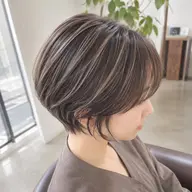 【白髪ぼかし✨】ハイライトカラー+超音波トリートメント