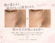 \頬の毛穴が気になる/頬の毛穴集中ケア!!まずは頬だけ試してみたい方