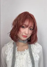 レディース限定໒꒱カット+ダブルカラー(ブリーチ込み可⭕️)+マルコプラントトリートメント