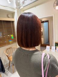 切りっぱなしボブカット👩🏻