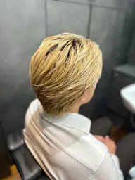 ⚡️理想のハイトーン⚡️メンズダブルカラーカット