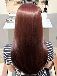 【透明感UP】艶々Onecolor+2STEPトリートメント⤴️💫🫧