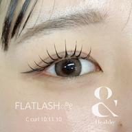 &Healthy LEDフラットラッシュ80本🌙(アイシャンプー付き)