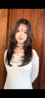 【ハッシュカット(レイヤーカット)限定】 似合わせカット➕髪質改善➕スタチケ