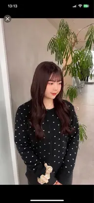 ☘️お出かけ前にぜひ☘️ 前髪カット× 仕上げ巻き🍑