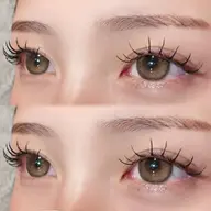🫧ミニモ限定🫧【フラットラッシュ100本🌻オフ別途¥550】★束感CT付★
