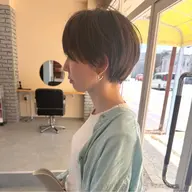 7/16日◎ 💫ショートカット✂️+ Aujua 4STEPトリートメント/髪質改善/ 韓国風/ ミニモ学割対象
