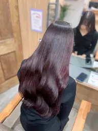 高発色&キューティクル補修🧚🏻♀️【カット+ブリーチなしダブルカラー+Aujuaトリートメント】