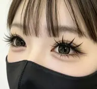 🎀🌸 ★ふわふわ感★韓国SNS話題束感ワンホンマツエク ★ボリューム重視　付け放題