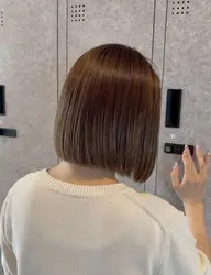 【レディースボブモデル】艶感のあるまとまるボブ!5センチ以上切らせて頂ける方募集してます!