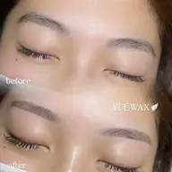 【女性専用】眉毛WAX🌵（間引き・カット付き）