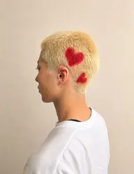 【メンズ限定】オシャレ坊主カット+ブリーチ+デザイン