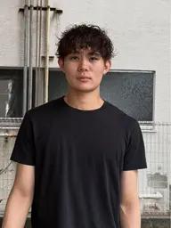 カット+波巻きorシャドウパーマ
