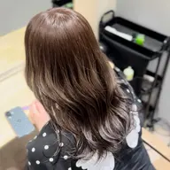 ブリーチなしWカラー➕1STEP treatment