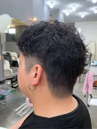 《🔥メンズはコレ🔥》カット+パーマ+3stepトリートメント