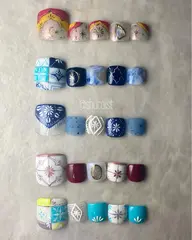 【定額ネイル】モロッカンフットネイル♡オフなし