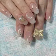 ご新規様限定✨オーダー☆ネイル✨　オフ込み👌特殊パーツ2個までサービス✨