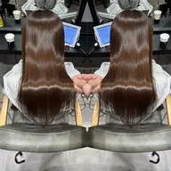 🌟まずはこちら🌟【コテ巻きもできる柔らか新感覚】髪質改善縮毛矯正+高濃度ケラチントリートメント
