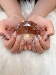 オフ無しハンドネイル💅持ち込みデザイン
