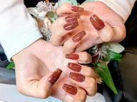【モデル】Gel-x チップ 長さ出し 10本+ワンカラー ★形バレリーナ限定