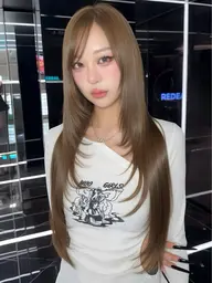 【迷ったらコレ！平日割】韓国カット+ケアカラー+髪質改善トリートメント