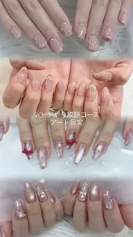 🩷90minアートやり放題コース(パーツ込み)🩷