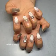 【オフ込み】マグネット・ミラーネイル