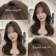 ✂️🎀小顔見え｜韓国風レイヤーカット＋うる艶トリートメント🪞💖