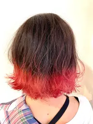 グラデーションカラー（ブリーチ込み）(2回目まで使用可)
