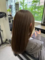 ブリーチなしのダブルカラー