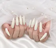 🦋【チップ長さだし】ワンカラー／フラッシュラメ💜（2色まで選択OK）