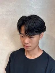 【自然に垢抜け】バレにくいニュアンスパーマ＋カット🇰🇷