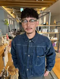 メンズカット+ツイストスパイラルパーマ※再来の方は+３３００円