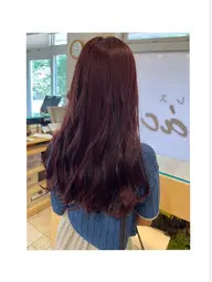🌼春カラー☘️暖色カラー【透明感×大人かわいい】ピンクラベンダーカラー＋トリートメント🌷＋メンテナンスカット