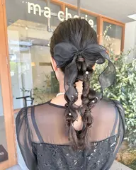 💐結婚式・パーティーヘアセット