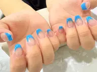 (オフありケア込み)ハンド フレンチネイル