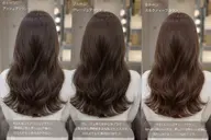 《ダメージ補修もしっかり》うるツヤ🦄💗ワンカラー+オージュアAujua☁4・5stトリートメント