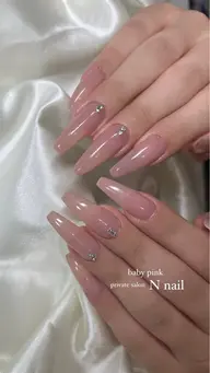 フィルインオフ(期間限定)jr.nailst/艶ワンカラーorグラデーション⚓️🩵