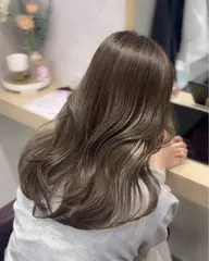 💫透明感トレンドカラー✧︎*。/ 髪質改善シャンプー&トリートメントでサラサラヘアに✨️⸝꙳.⋆