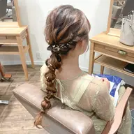✨️編みおろしヘア✨️