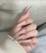 SNS人気 チップ長さだしワンカラー/マグネットワンカラ/ーラメグラデーション¥8900