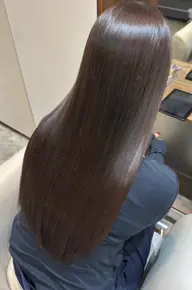 縮毛矯正+トリートメント