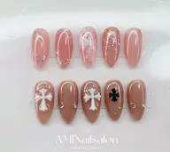 ❣️新店オープン❣️ハンドネイル 店内デザインor持ち込みデザインok✨オフ込み⚡️パーツ4個無料🌸長さだし別料金