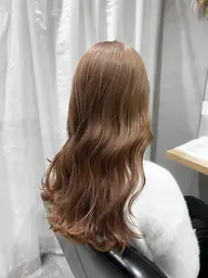 【✨️圧倒的透明感✨️】ブリーチ有りダブルカラー➕水分補給TR
