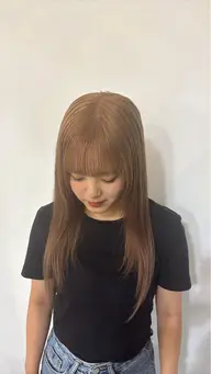 【新規の方限定】ふわっと透明感ワンブリーチカラー🫧🤍