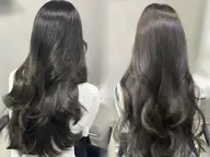【期間限定💡💕】ケアカラー+ケラチントリートメント【기간 한정💡💕】손상 케어 컬러 + 케라틴 트리트먼트